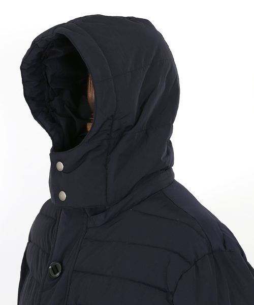 Rocky Monroe(ロッキーモンロー)の「ナイロンロングダウン(ダウンジャケット/コート・メンズ・ブラック/ネイビー/モカ・M/L)」の19枚目の写真