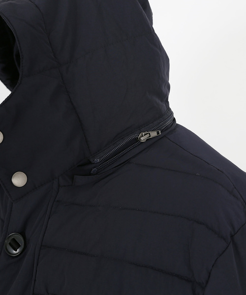 Rocky Monroe(ロッキーモンロー)の「ナイロンロングダウン(ダウンジャケット/コート・メンズ・ブラック/ネイビー/モカ・M/L)」の20枚目の写真