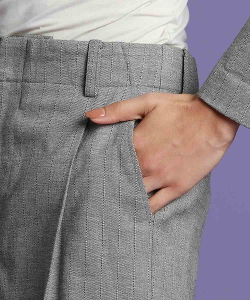 la.f…(ラエフ)の「【大きいサイズ】《完全受注生産アイテム》ウエストゴムきれいめガウチョパンツ(その他パンツ・レディース・ベージュ/ネイビー/グレー系その他/ベージュ系その他・13号/17号/15号)」の8枚目の写真