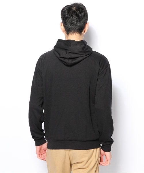 WEGO（ウィゴー）の「WEGO/CITYロゴプリントプルパーカー（パーカー・メンズ・ブラック/ワイン/杢グレー/ダークグリーン・LARGE/MEDIUM）」の7枚目の写真