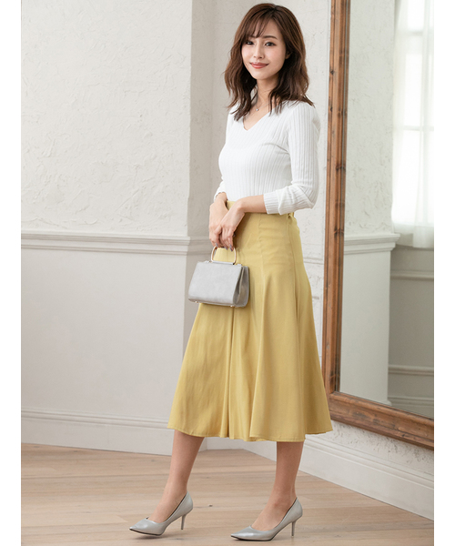 fifth（フィフス）の「Vネック太リブニット（ニット/セーター・レディース・ホワイト/ブラック/グレー・MEDIUM）」の15枚目の写真