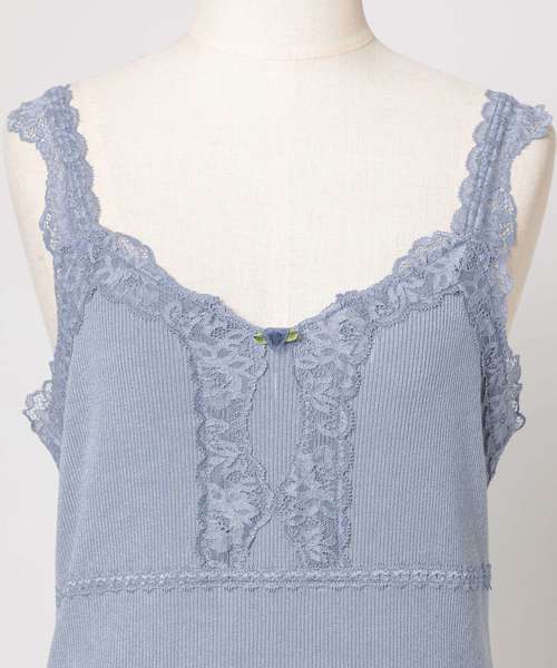 one after another NICE CLAUP（ワンアフターアナザーナイスクラップ）の「2枚セット楊柳チュニック（アンサンブル・レディース・ブラック/パープル/ブルー/アイボリー・FREE）」の20枚目の写真