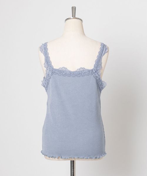 one after another NICE CLAUP（ワンアフターアナザーナイスクラップ）の「2枚セット楊柳チュニック（アンサンブル・レディース・ブラック/パープル/ブルー/アイボリー・FREE）」の22枚目の写真