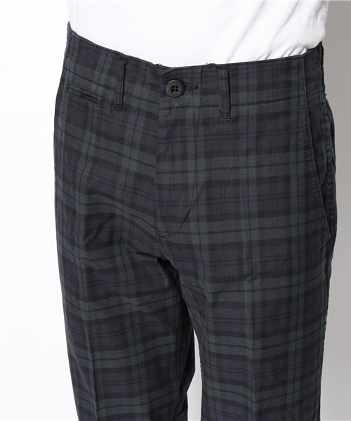 SHIPS（シップス）の「SC: ブラックウォッチ ストレッチ テーパードチノ（チノパンツ・メンズ・ブラック・LARGE/SMALL/MEDIUM/X-LARGE）」の4枚目の写真