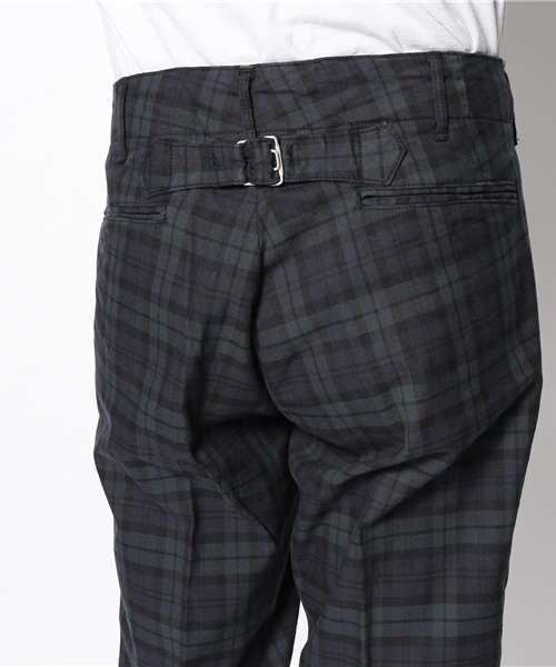 SHIPS（シップス）の「SC: ブラックウォッチ ストレッチ テーパードチノ（チノパンツ・メンズ・ブラック・LARGE/SMALL/MEDIUM/X-LARGE）」の5枚目の写真