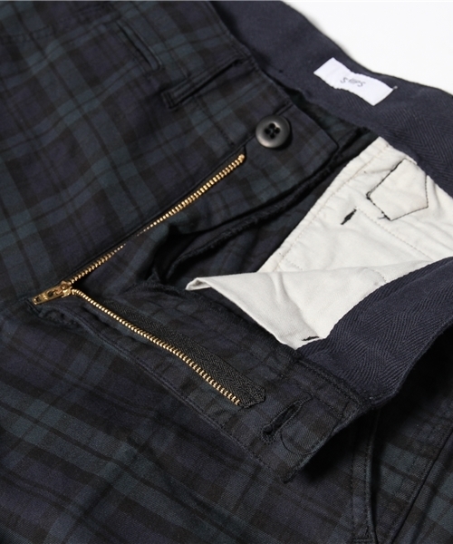 SHIPS（シップス）の「SC: ブラックウォッチ ストレッチ テーパードチノ（チノパンツ・メンズ・ブラック・LARGE/SMALL/MEDIUM/X-LARGE）」の8枚目の写真