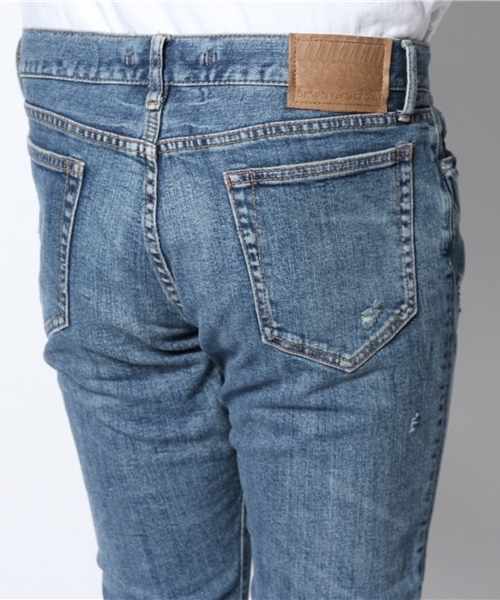 goa（ゴア）の「10ozストレッチデニムブロークンスキニー（デニムパンツ・メンズ・ブルー/ブルー系その他・0/1/2）」の13枚目の写真