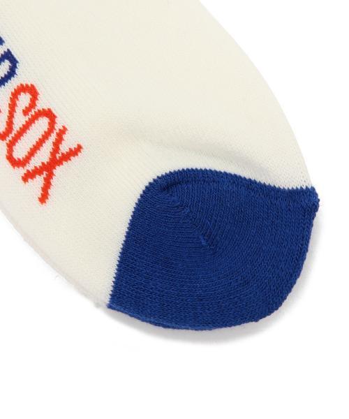 BEAMS BOY（ビームスボーイ）の「ROSTER SOCKS /  HELLO MY NAME IS ソックス（ソックス/靴下・レディース・ホワイト/グレー・ONE SIZE）」の4枚目の写真