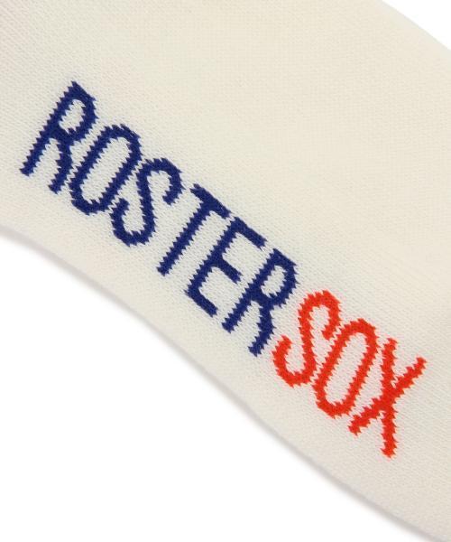 BEAMS BOY（ビームスボーイ）の「ROSTER SOCKS /  HELLO MY NAME IS ソックス（ソックス/靴下・レディース・ホワイト/グレー・ONE SIZE）」の3枚目の写真