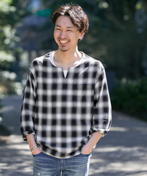 URBAN RESEARCH ROSSO MEN�i�A�[�o�����T�[�`���b�\�����j�̌Ò��u�����V���c�i�V���c/�u���E�X�j�v