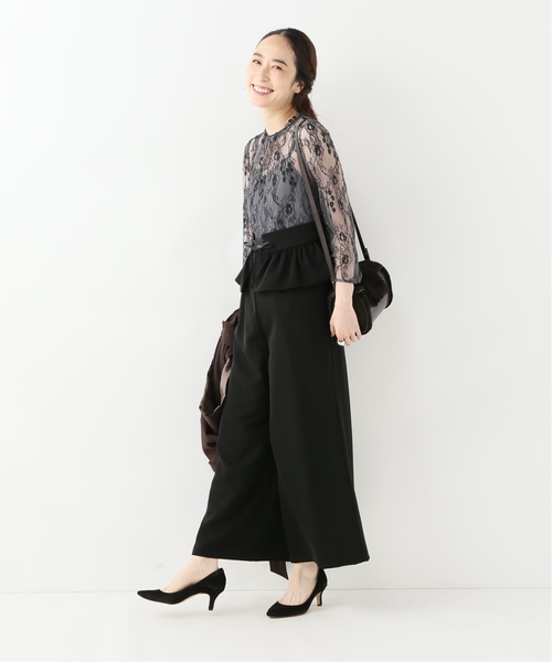 La TOTALITE(ラトータリテ)の「【kaene/カエン】 ウエストベルトオールインワン(その他パンツ・レディース・ライトグレー/ブラック・FREE)」の3枚目の写真