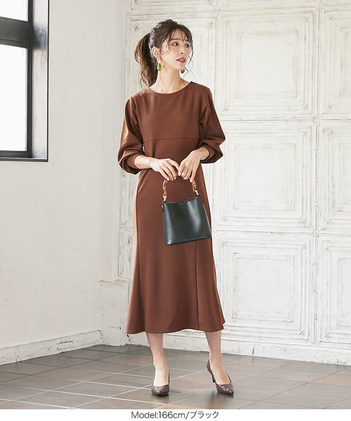 KOBE LETTUCE（コウベレタス）の「ミニポーチ付きバンブーハンドル2wayショルダーバッグ（ショルダーバッグ・レディース・ブラック/ボルドー/ブラウン系その他/ベージュ系その他/グレイッシュベージュ・FREE）」の16枚目の写真