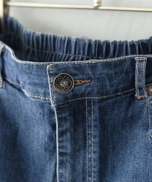 somari imagination（ソマリ イマジネーション）の「『レースライナーアシメデニムスカート』（デニムスカート・レディース・ブルー系その他・1/2）」の17枚目の写真