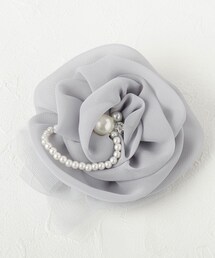 SHOO・LA・RUE | チュールローズコサージュ(ブローチ/コサージュ)