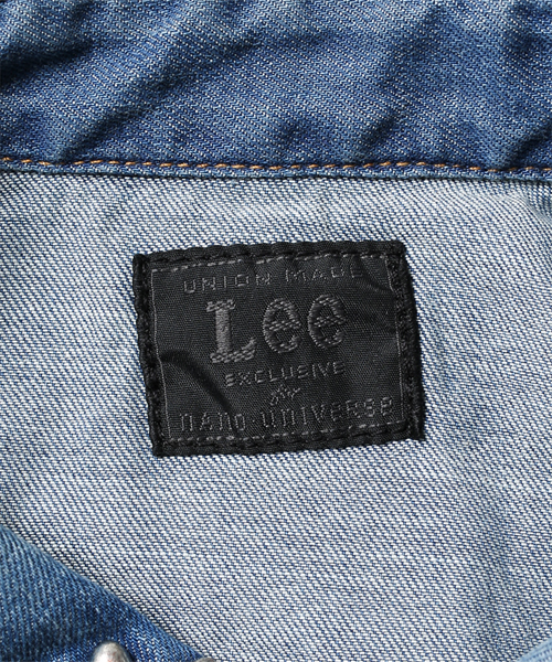 NANO universe(ナノユニバース)の「Lee(リー)/ 別注DENIM WESTERN SH STUDS(シャツ/ブラウス・メンズ・サックスブルー/ブルー・LARGE/MEDIUM/SMALL)」の12枚目の写真