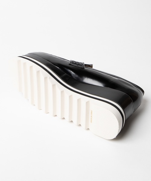 WEGO（ウィゴー）の「WEGO/コンビソールローファー（ローファー・レディース・ブラウン/ブラック・MEDIUM/LARGE）」の8枚目の写真