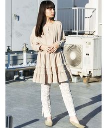 merry jenny | スリットレースレギンス(その他パンツ)