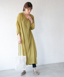 LOWRYS FARM | ヨウリュウカフタンワンピース　877343(ワンピース)