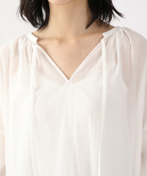 LOWRYS FARM（ローリーズファーム）の「ヨウリュウカフタンワンピース　877343（ワンピース・レディース・ブラック/ブラウン/オフホワイト/ピンク/イエロー・FREE）」の13枚目の写真