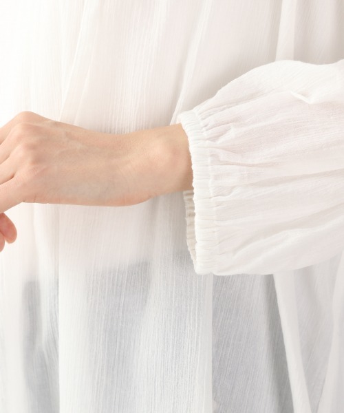 LOWRYS FARM（ローリーズファーム）の「ヨウリュウカフタンワンピース　877343（ワンピース・レディース・ブラック/ブラウン/オフホワイト/ピンク/イエロー・FREE）」の15枚目の写真