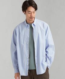 green label relaxing | CM ドビー ストライプ ジャストルーズ REG シャツ(シャツ/ブラウス)