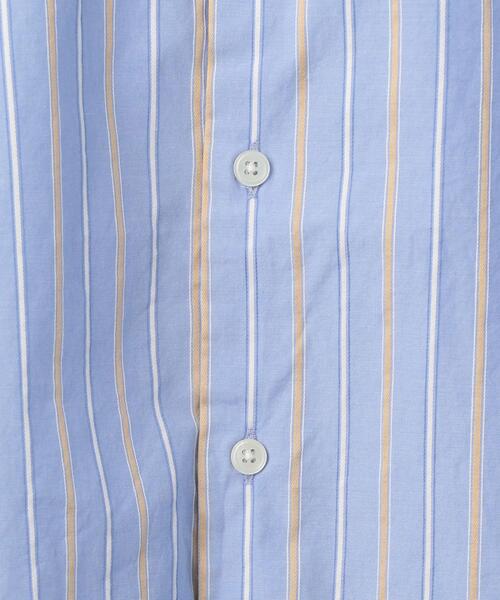 green label relaxing（グリーンレーベルリラクシング）の「CM ドビー ストライプ ジャストルーズ REG シャツ（シャツ/ブラウス・メンズ・ホワイト/ライトグレー/ライトブルー・SMALL/MEDIUM/LARGE/X-LARGE）」の14枚目の写真