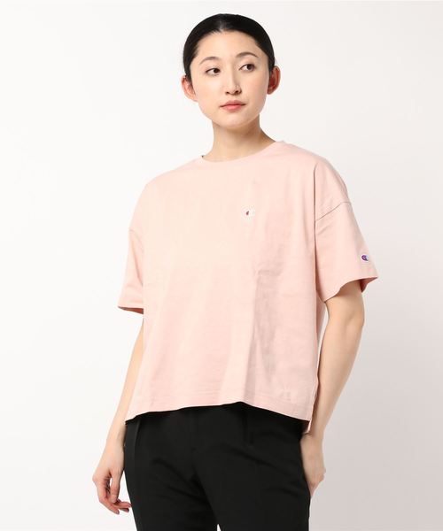 Champion】バックプリントゆるTシャツ（Tシャツ/カットソー