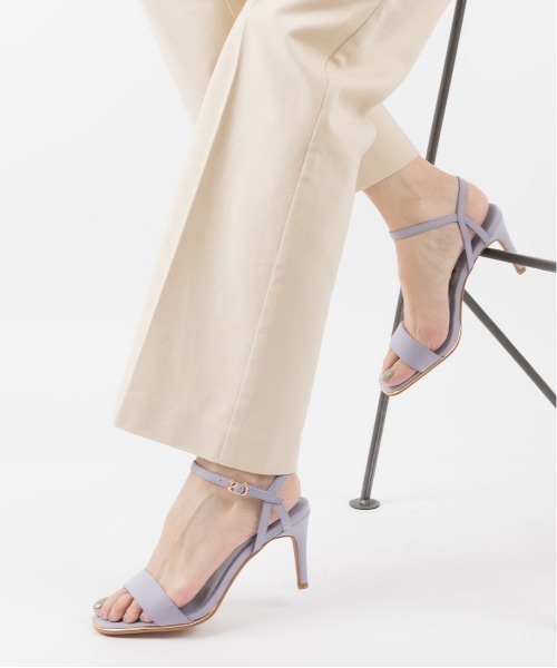 RANDA（ランダ）の「メタルパーツストラップサンダル（サンダル・レディース・ブラック/ベージュ/グリーン/ネイビー/アイボリー/パープル/イエロー/ライトグリーン・S/M/L/LL/SS）」の7枚目の写真