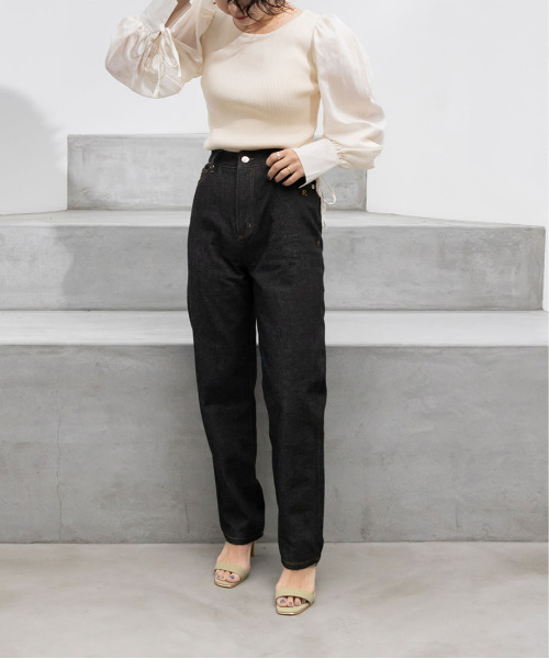 RANDA（ランダ）の「メタルパーツストラップサンダル（サンダル・レディース・ブラック/ベージュ/グリーン/ネイビー/アイボリー/パープル/イエロー/ライトグリーン・S/M/L/LL/SS）」の17枚目の写真