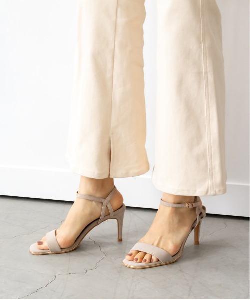 RANDA（ランダ）の「メタルパーツストラップサンダル（サンダル・レディース・ブラック/ベージュ/グリーン/ネイビー/アイボリー/パープル/イエロー/ライトグリーン・S/M/L/LL/SS）」の21枚目の写真