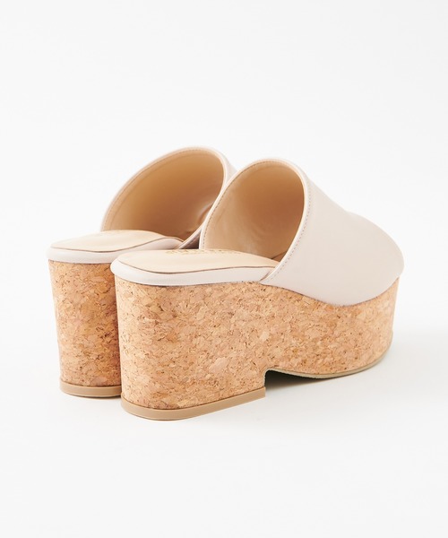 one after another NICE CLAUP（ワンアフターアナザーナイスクラップ）の「コルク厚底サンダル（サンダル・レディース・ゴールド/クリア/ライトピンク・SMALL/MEDIUM/LARGE）」の9枚目の写真