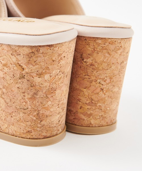 one after another NICE CLAUP（ワンアフターアナザーナイスクラップ）の「コルク厚底サンダル（サンダル・レディース・ゴールド/クリア/ライトピンク・SMALL/MEDIUM/LARGE）」の22枚目の写真
