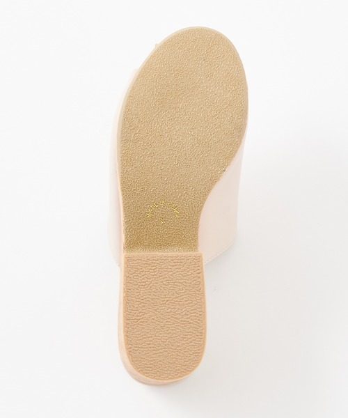 one after another NICE CLAUP（ワンアフターアナザーナイスクラップ）の「コルク厚底サンダル（サンダル・レディース・ゴールド/クリア/ライトピンク・SMALL/MEDIUM/LARGE）」の19枚目の写真
