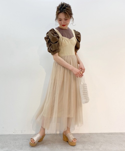 one after another NICE CLAUP（ワンアフターアナザーナイスクラップ）の「コルク厚底サンダル（サンダル・レディース・ゴールド/クリア/ライトピンク・SMALL/MEDIUM/LARGE）」の8枚目の写真