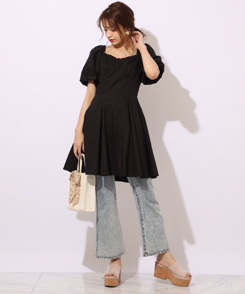 one after another NICE CLAUP（ワンアフターアナザーナイスクラップ）の「コルク厚底サンダル（サンダル・レディース・ゴールド/クリア/ライトピンク・SMALL/MEDIUM/LARGE）」の7枚目の写真