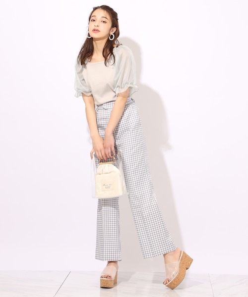 one after another NICE CLAUP（ワンアフターアナザーナイスクラップ）の「コルク厚底サンダル（サンダル・レディース・ゴールド/クリア/ライトピンク・SMALL/MEDIUM/LARGE）」の4枚目の写真