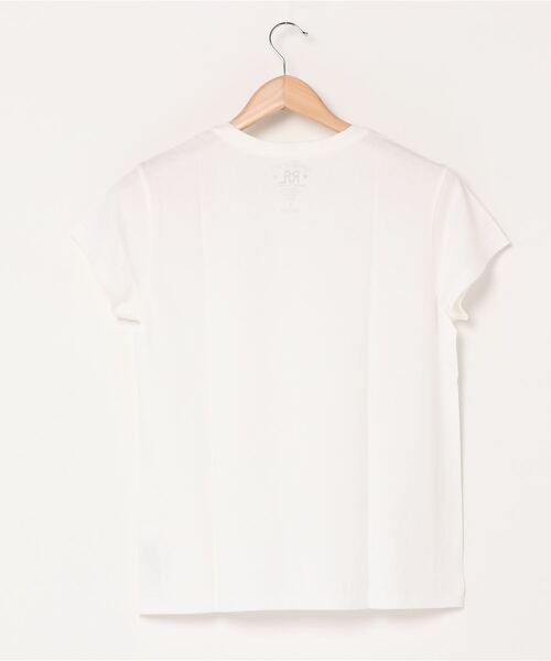 RRL(ダブル アール エル)の「コットン ジャージー クルーネック Tシャツ(Tシャツ/カットソー・レディース・ホワイト・2/3/4/1)」の5枚目の写真