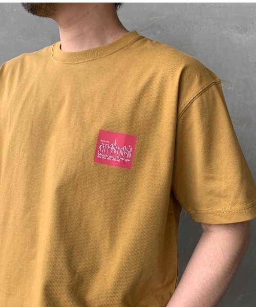 Manhattan Portage（マンハッタンポーテージ）の「[MANHATTAN PORTAGE/マンハッタンポーテージ] プリントショートスリーブビッグTシャツ（Tシャツ/カットソー・メンズ・ホワイト/ブラック/マスタード・M/L）」の3枚目の写真