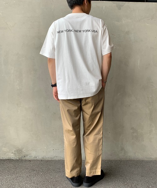 Manhattan Portage（マンハッタンポーテージ）の「[MANHATTAN PORTAGE/マンハッタンポーテージ] プリントショートスリーブビッグTシャツ（Tシャツ/カットソー・メンズ・ホワイト/ブラック/マスタード・M/L）」の13枚目の写真