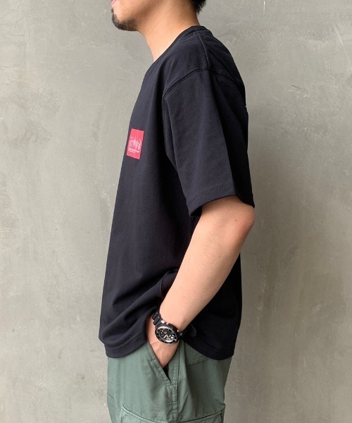 Manhattan Portage（マンハッタンポーテージ）の「[MANHATTAN PORTAGE/マンハッタンポーテージ] プリントショートスリーブビッグTシャツ（Tシャツ/カットソー・メンズ・ホワイト/ブラック/マスタード・M/L）」の17枚目の写真