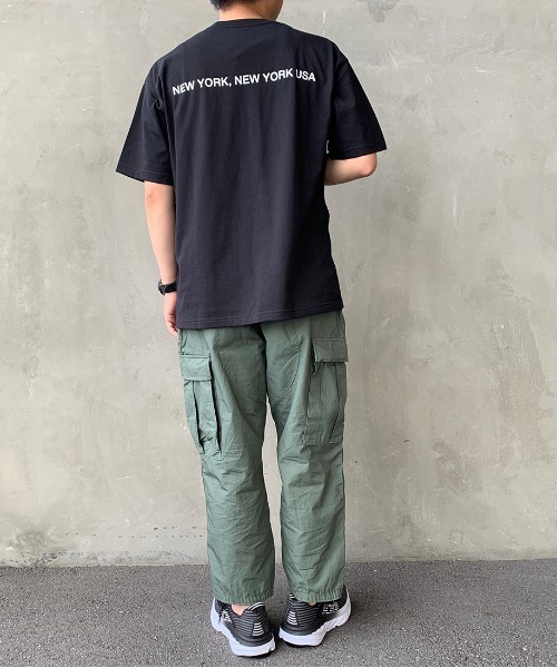 Manhattan Portage（マンハッタンポーテージ）の「[MANHATTAN PORTAGE/マンハッタンポーテージ] プリントショートスリーブビッグTシャツ（Tシャツ/カットソー・メンズ・ホワイト/ブラック/マスタード・M/L）」の21枚目の写真