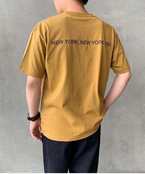 Manhattan Portage（マンハッタンポーテージ）の「[MANHATTAN PORTAGE/マンハッタンポーテージ] プリントショートスリーブビッグTシャツ（Tシャツ/カットソー・メンズ・ホワイト/ブラック/マスタード・M/L）」の18枚目の写真
