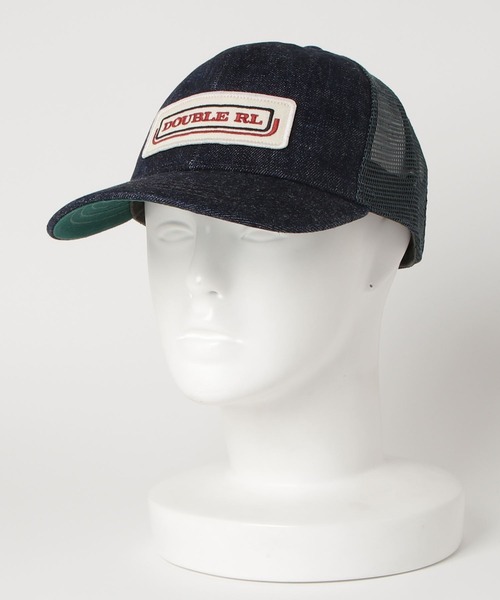 インディゴ デニム トラッカー キャップ（キャップ）｜RRL（ダブル