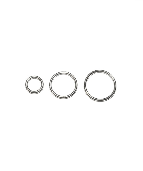 MORPH(モルフ)の「MORPH モルフ セグメントクリッカー ボディーピアス 16ゲージ 6mm~12mm(ピアス(片耳用)・メンズ・シルバー・6/8/10/12)」の2枚目の写真