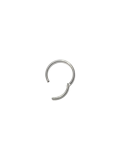 MORPH(モルフ)の「MORPH モルフ セグメントクリッカー ボディーピアス 16ゲージ 6mm~12mm(ピアス(片耳用)・メンズ・シルバー・6/8/10/12)」の6枚目の写真