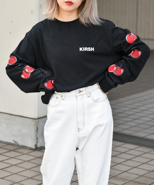 KIRSH（キルシー）の「MIDDLE CHERRY LONG SLEEVE T-SHIRTS
