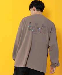VISION STREET WEAR | 〇【VISION STREET WEAR/ビジョン】PEOPLEイラストアートプリントロングスリーブ(Tシャツ/カットソー)