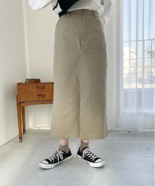 Flaner フラネ の タイトロングスカート セットアップ着用可 スカート Wear