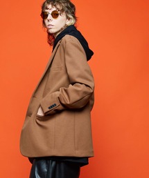 MAISON SPECIAL | 《ユニセックスアイテム》ダウンファブリックテーラードジャケット 【MAISON SPECIAL/メゾンスペシャル】■セットアップ対応■(テーラードジャケット)