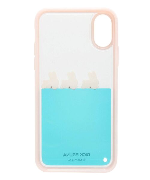 merry jenny ぷかぷかうさぎiPhoneケース【X/Xs】グリーン merry jenny 【X/Xs】ぷかぷかうさぎiPhone case（グリーン